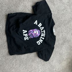 Bape Purple Shirt