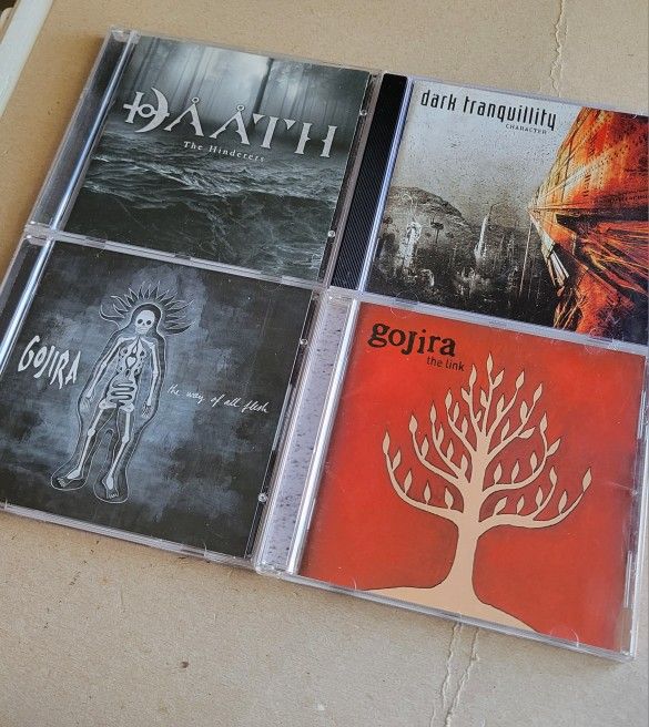 Metal CDs Gojira, Dark Tranquillity, Daath