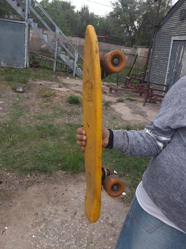 1970s Free former maid In El Segundo California Skateboard