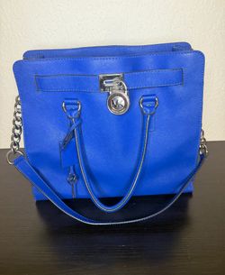 Michael Kors hamilton blue purse