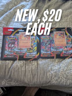Pokemon Chaos Rising 3 pack blister, new