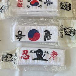Head Bands For Sale All NEW Karate, Take