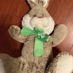 Easter Bunny Plush Stuffed Animal -18 In