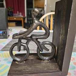 Cast Iron Bicycle,Bookend.