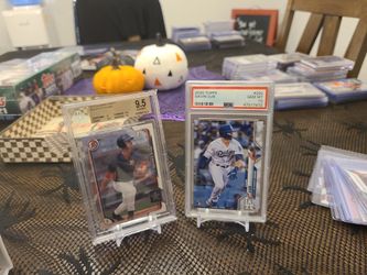 Gavin Lux & Kyle Tucker Rookie Cards Graded