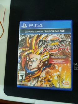 PS4 Game - Dragonball Fighter Z