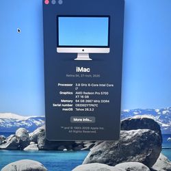 Apple iMac 27, 5k, 2020