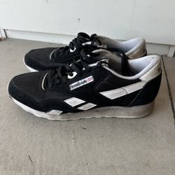Reebok Classic Nylon 'Black White' 2018 Size 12 - WORN FEW TIMES