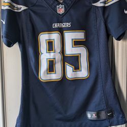 Antonio Gates #85 Los Angeles San Diego Chargers NFL Jersey Women's S Small