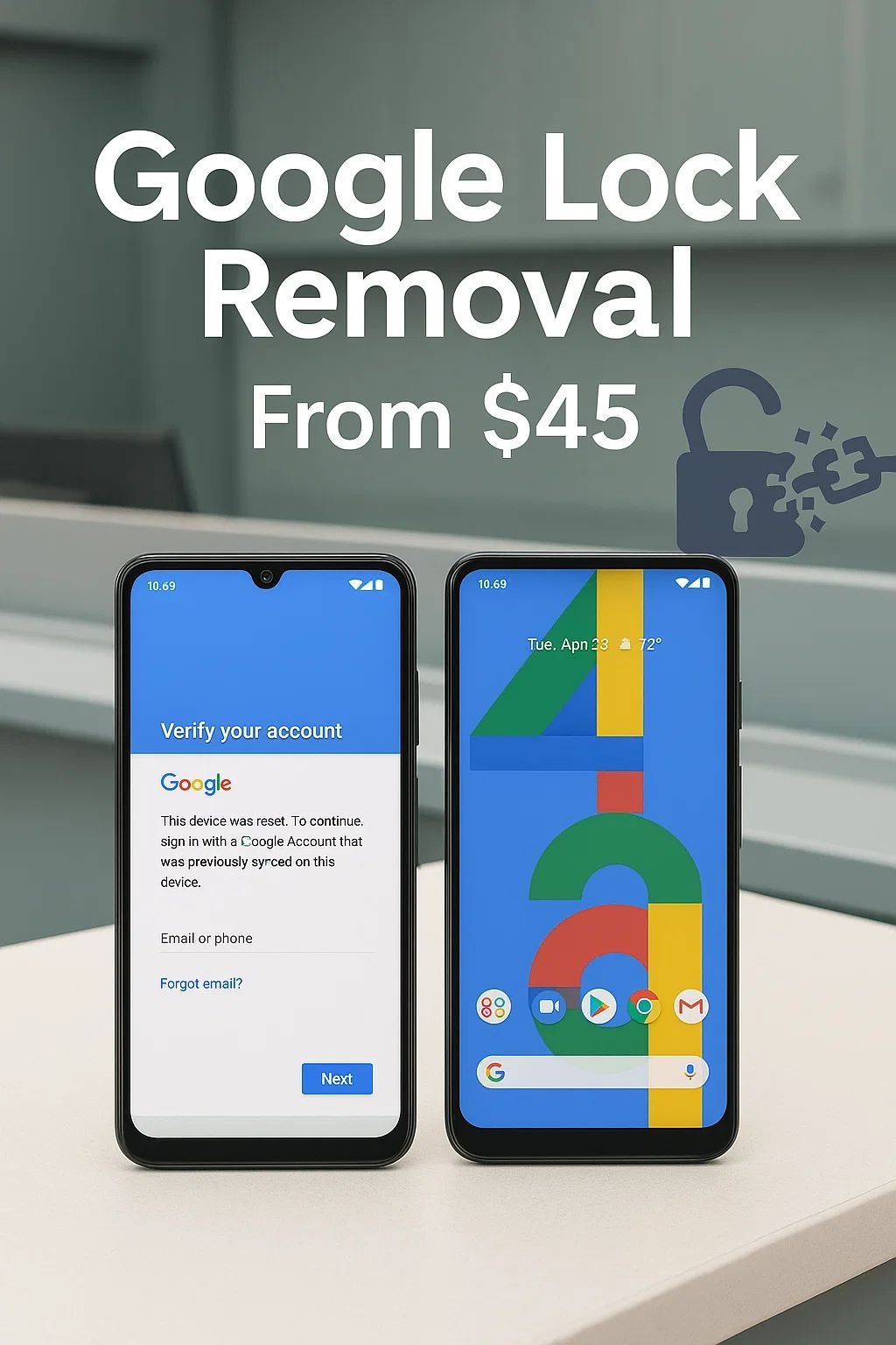 FRP & Google Lock Removal – From $45