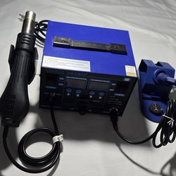 YIHUA 862BD+ Soldering & Hot Air Rework Station Digital SMD Repair