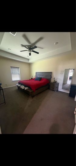 King Size Bedframe and Matching Side Tables