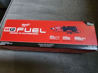 M12 FUEL 12V Lithium-Ion Brushless Cordless 1/4 in. Straight Die Grinder (Tool-Only)