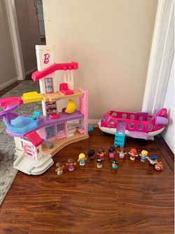 Little People House, Figures, Airplane and Jeep