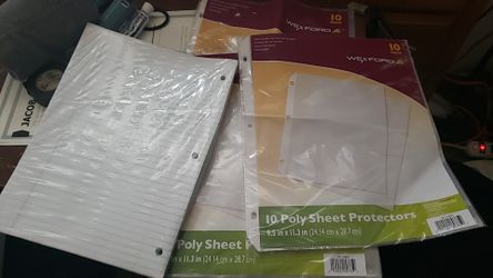 Binder supplies