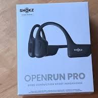 Shokz Open Run Pro Black / Beige Mini The Best Running Behind The Neck Headphones