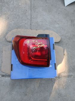 2018-2019 GMC Acadia Taillight LH