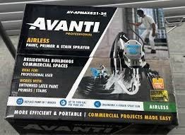 Avanti 821 airless paint , primer, and paint sprayer