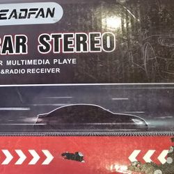 Leadfan 7inch Car Stereo Double Din Radio Touchscreen with Backup Camera Multimedia Car Audio Support Mirror Link, Bluetooth Caller ID, FM/MP3/MP4/USB