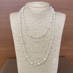 Natural Pearl Necklace Pearl Bracelet Pearl Jewelry