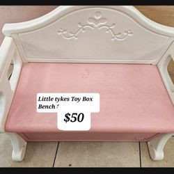 Vintage Toy Box Bench