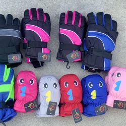 Winter Gloves , Snow , Toddlers , Women, Men $6 Each Pair