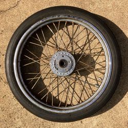 Sportster Front 21” Wheel With Avon Speedmaster Tire