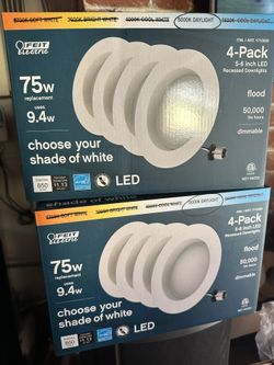 Fiet Electric 5-6inch Recessed Downlights (5k Daylight)