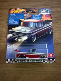 Hot Wheels Premium Boulevard Custom 62 Chevy Pickup Brand New