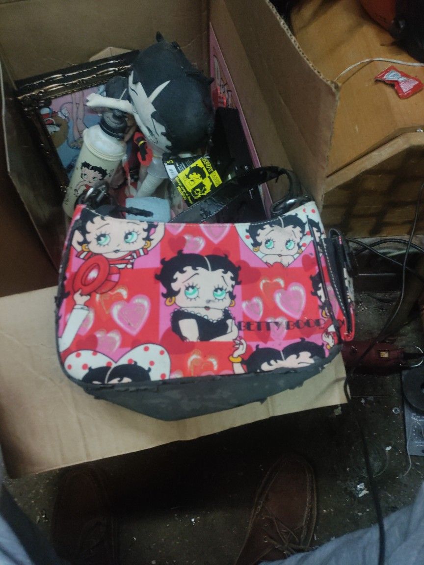 Betty Boop Purse And Doll