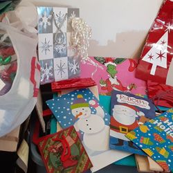 Christmas Gift bags  Plus Tissue