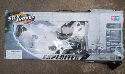 SKY ROVER EXPLOITER GYRO ENGINE HIGH SPEED REMOTE CONTROLLED HELICOPTER "NEW"