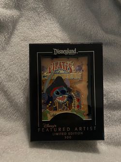Limited edition signed featured artist Disney pin .