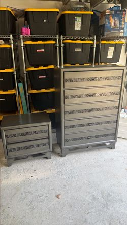 Dark Gray Dresser and Nightstand Set (STAR WARS )