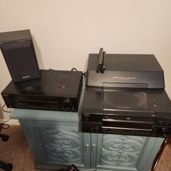 SONY Amplifier 100 CD Disc Changer W/ Remote 