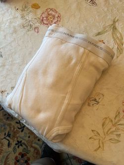 Hanes Men’s underwear-briefs. 44”waist