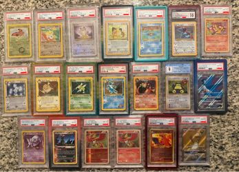 Pokemon PSA Slabs (Vintage, WOTC, Mid Era, 1st Edition)