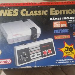 NES Classic Edition 30 Game Console New Unopened In Box
