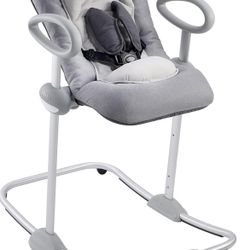 BEABA Up and Down Portable Baby Rocker | 4 Height Levels and 3 Reclining Positions