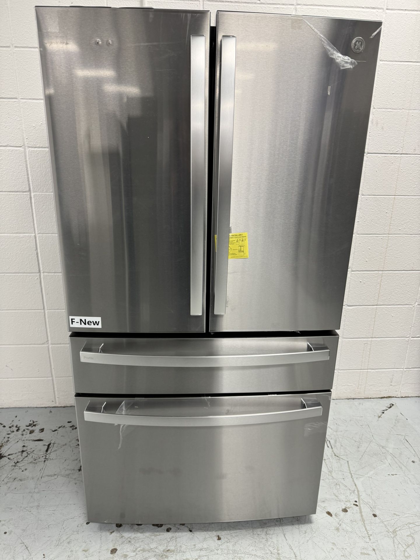 GE PROFILE counter Depth 4-door Refrigerator With Autofill Pitcher