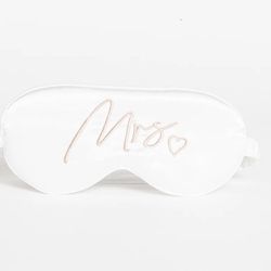 Mrs Luxury Wedding Sleeping Mask