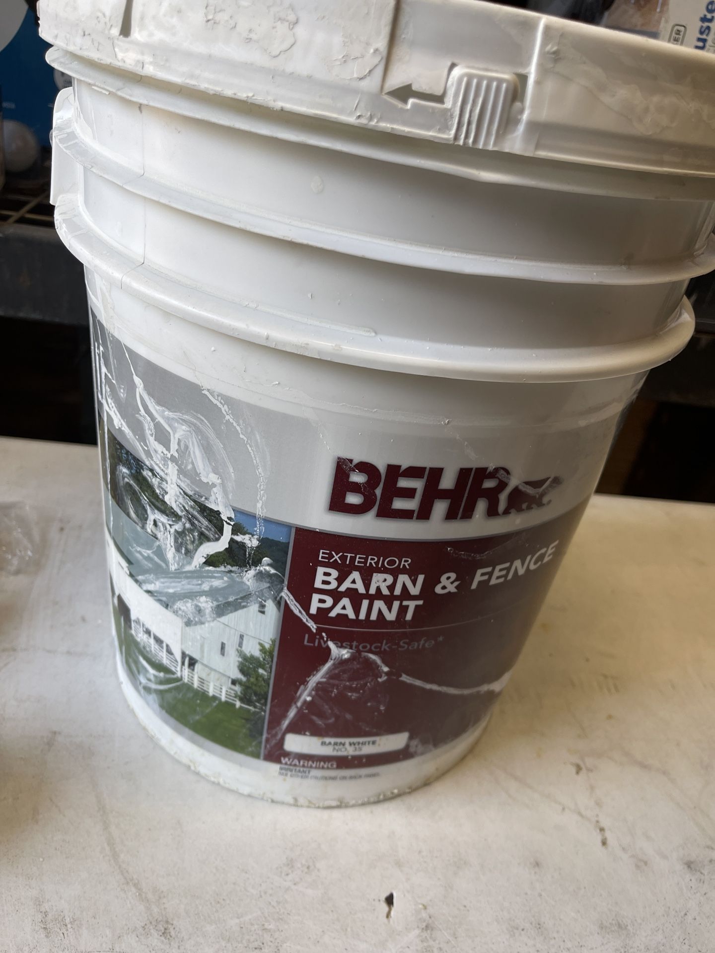 New Bucket Of Paint