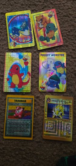Vintage pokemon stickers