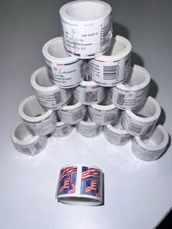 🇺🇸 Roll of 100 SEALED USPS Forever Postage Stamps - Fast 48hr Delivery!