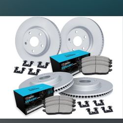 R1 CONCEPTS FRONT REAR BRAKES AND ROTORS KIT