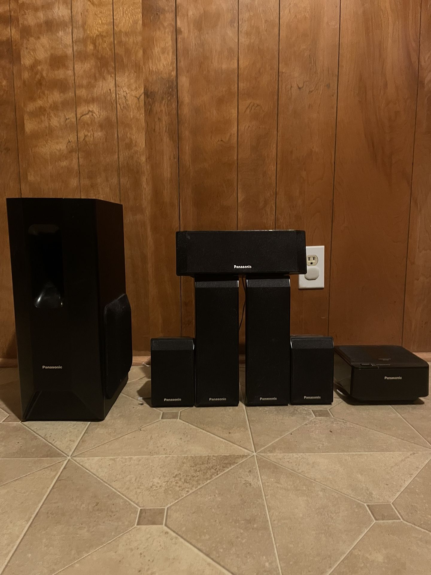 Panasonic Home Theater Surround Sound Speakers
