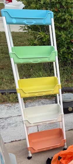 5 tier storage cart