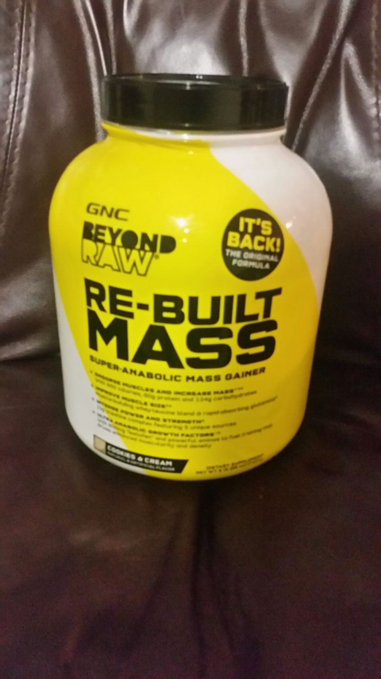 GNC Beyond Raw Re Built Mass Gainer