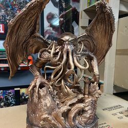 PCS CTHULHU FAUX BRONZE STATUE (RARE/ONLY 50) Nt. Sideshow/Prime 1