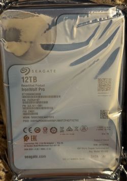 Seagate 12TB NAS 4 matched drives